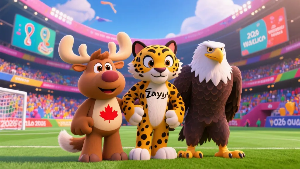 揭秘2026世界杯吉祥物：Maple、Zayu与Clutch背后的文化密码与狂欢寓意